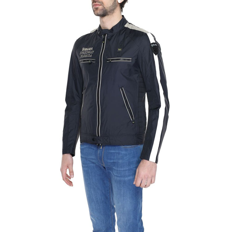 Blauer Vestes et manteaux en polyamide noir