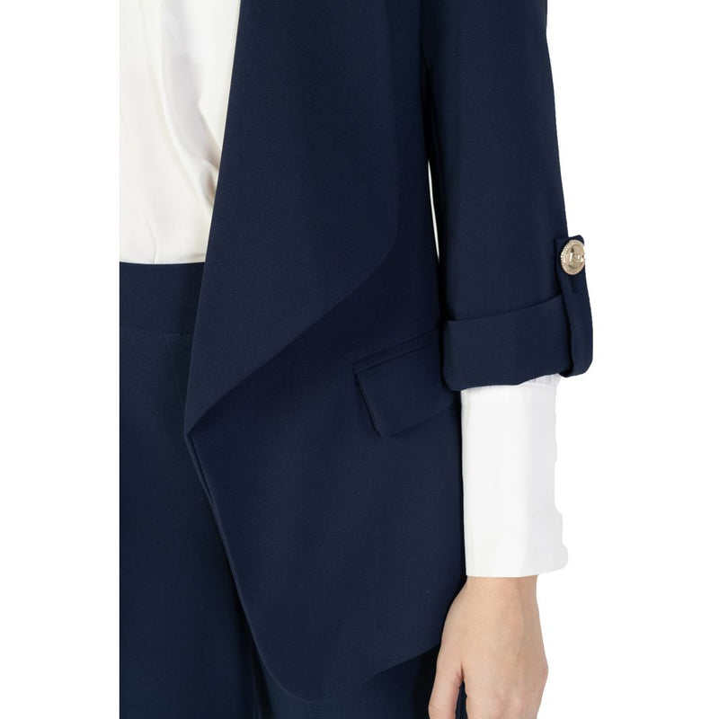 Rinascimento ANDA CFC0117552003 Blue Polyester Blazer for Women