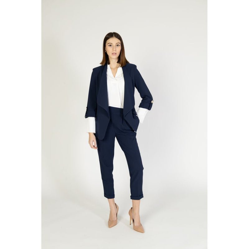 Rinascimento ANDA CFC0117552003 Blue Polyester Blazer for Women