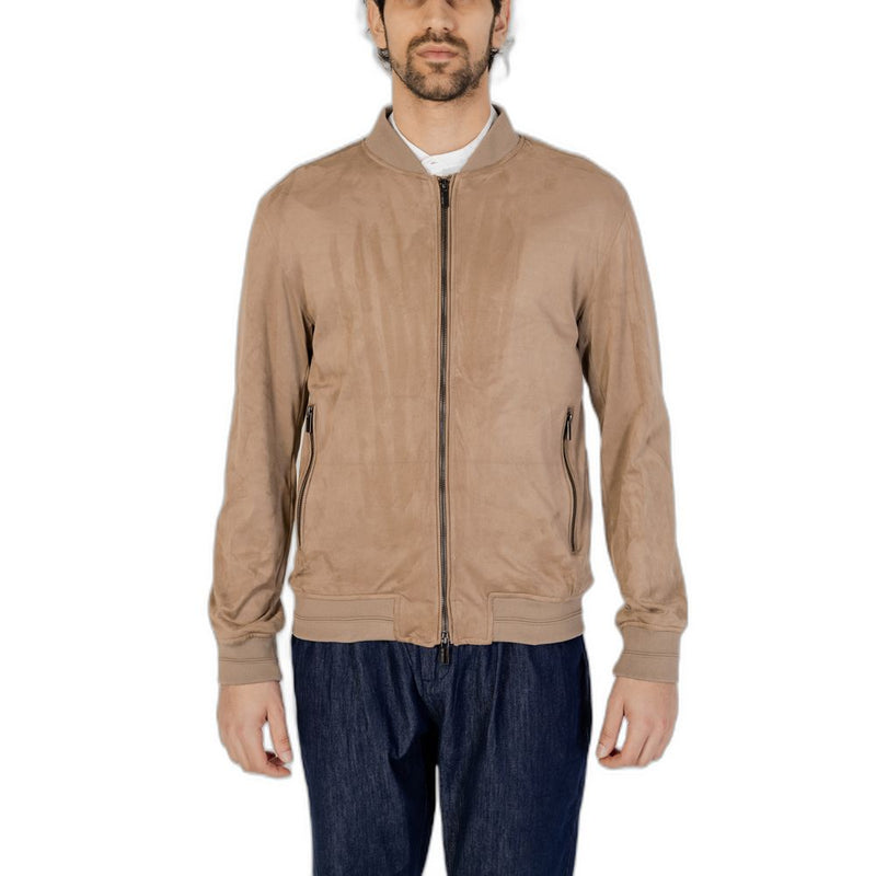 Hamaki-Ho Brown Polyester Jackets & Coat