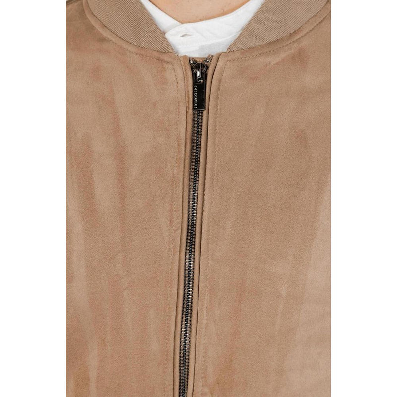 Hamaki-Ho Brown Polyester Jackets & Coat
