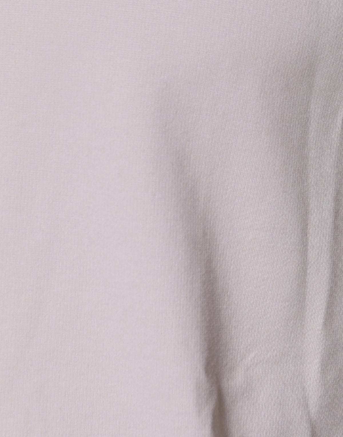 T-shirt à col rond en coton mélangé beige avec logo Dolce &amp; Gabbana