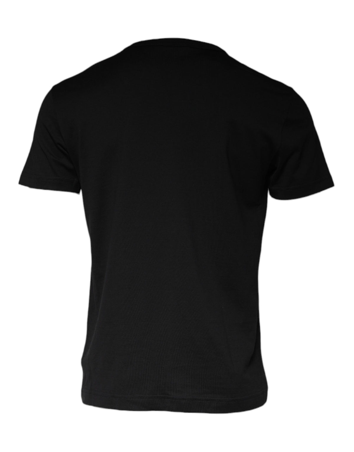 T-shirt noir en coton Dolce &amp; Gabbana orné de colliers