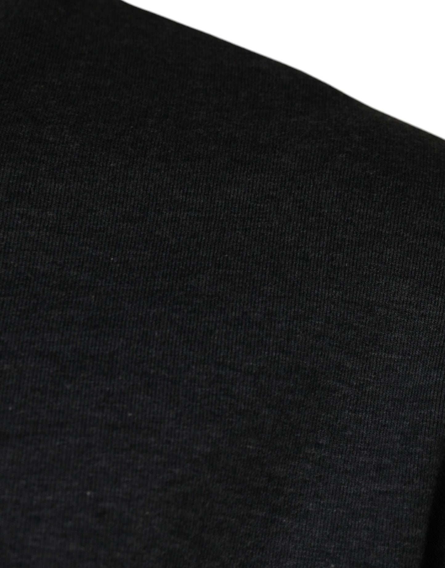 Dolce &amp; Gabbana donkergrijs camouflage T-shirt met ronde hals