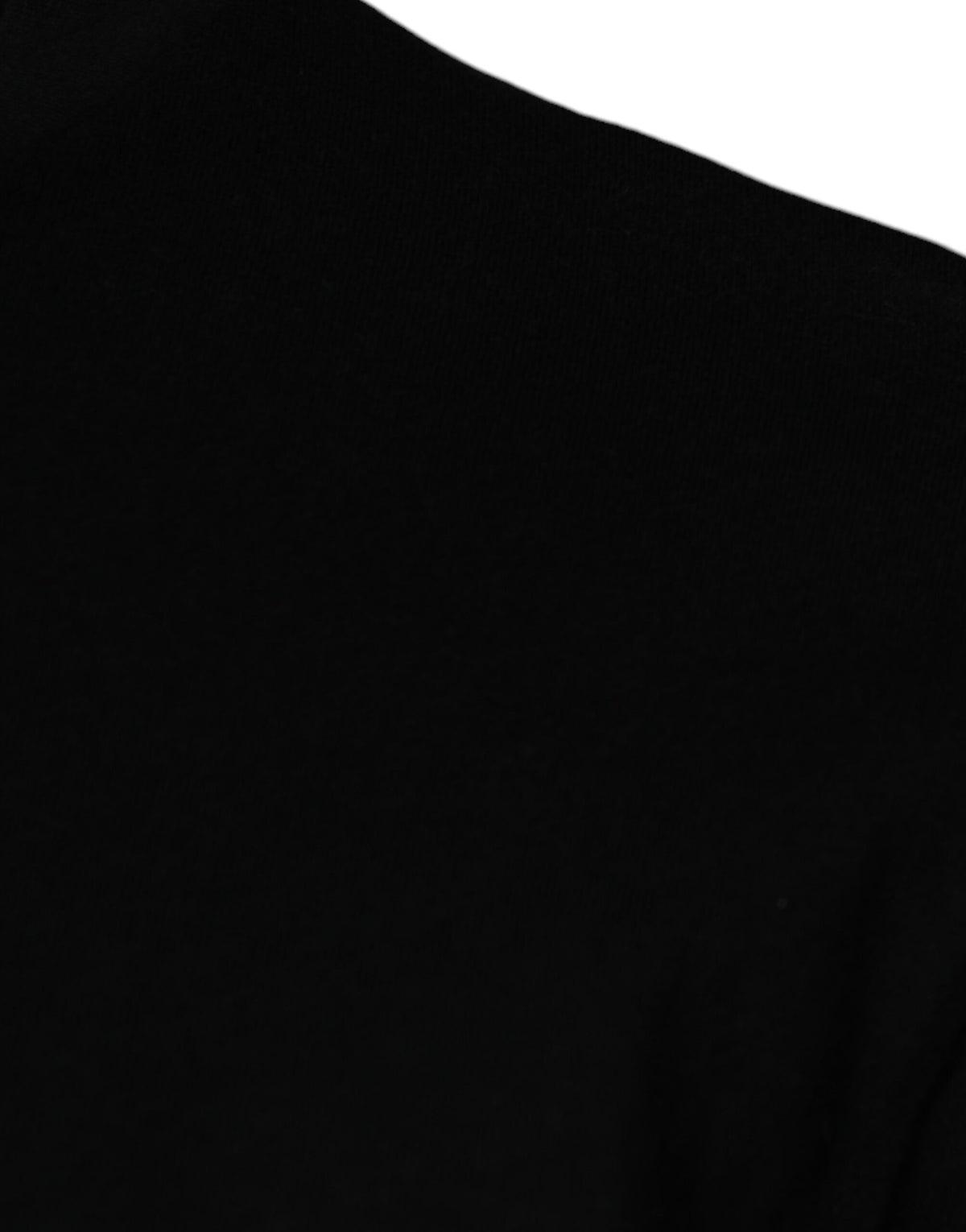 T-shirt en coton à col rond noir avec imprimé Amore de Dolce &amp; Gabbana