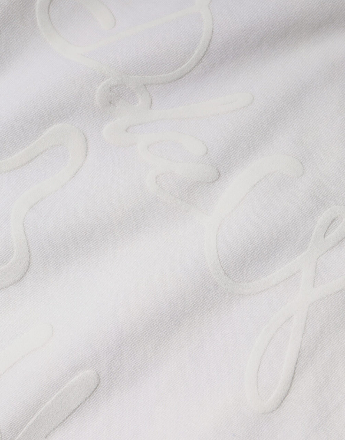 T-shirt en coton à col rond avec imprimé du logo blanc de Dolce &amp; Gabbana