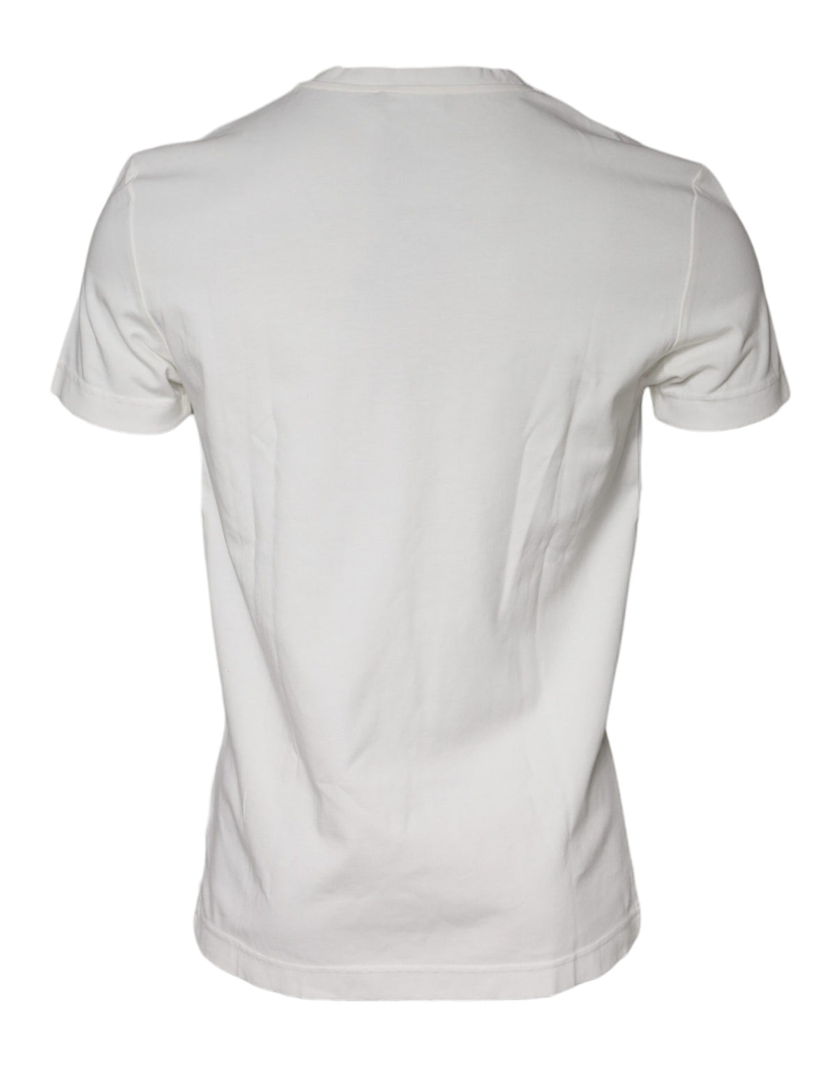 T-shirt à manches courtes en coton blanc à imprimé bandana de Dolce &amp; Gabbana