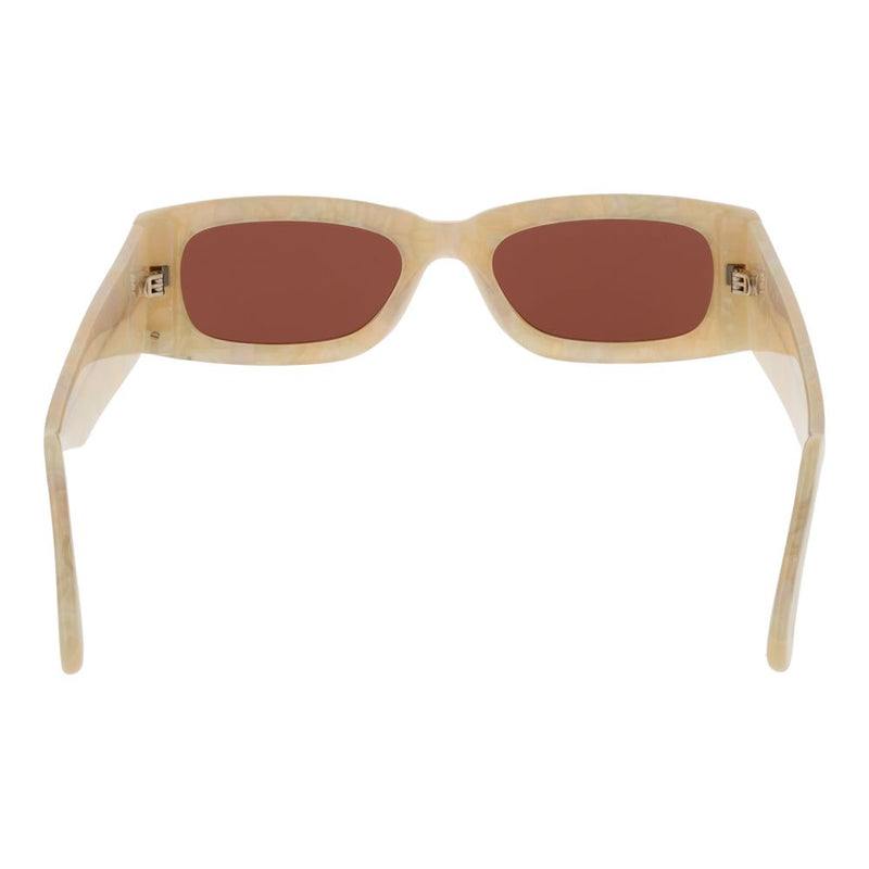 GCDS Cream Unisex Sunglass - Stylish UV Protection