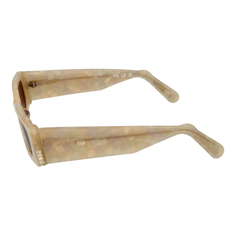 GCDS Cream Unisex Sunglass - Stylish UV Protection