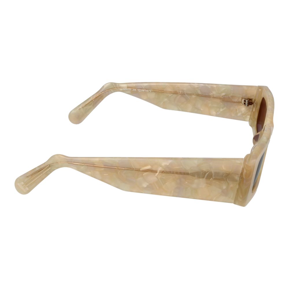 Lunettes de soleil GCDS crème unissexe