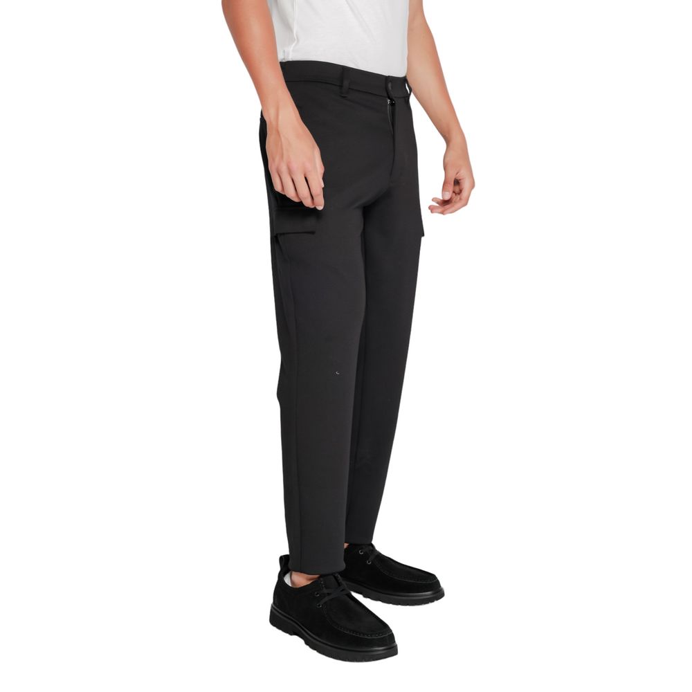 Pantalon de jogging d'entraînement Calvin Klein en polyester recyclé noir