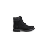 Timberland Black Recycled Leather Boot - Sustainable Style