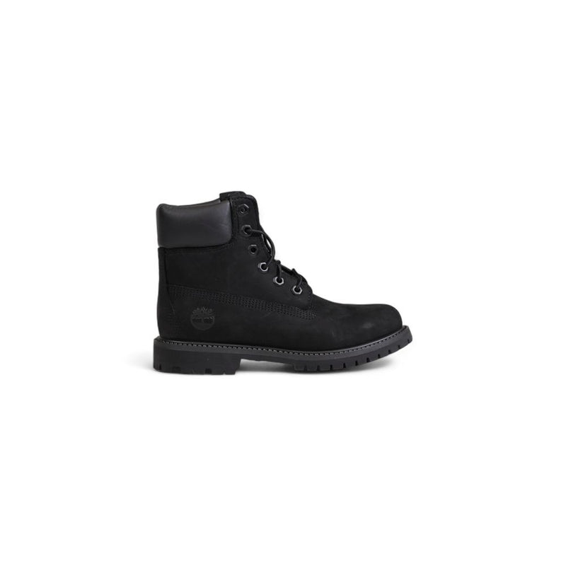 Timberland Black Recycled Leather Boot - Sustainable Style