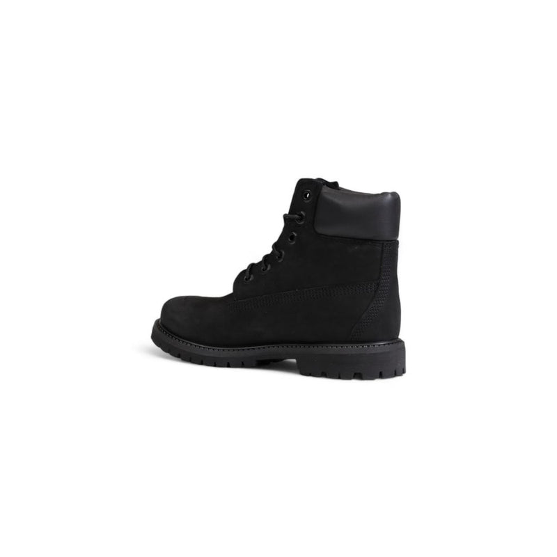 Timberland Black Recycled Leather Boot - Sustainable Style