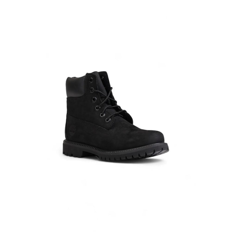 Timberland Black Recycled Leather Boot - Sustainable Style