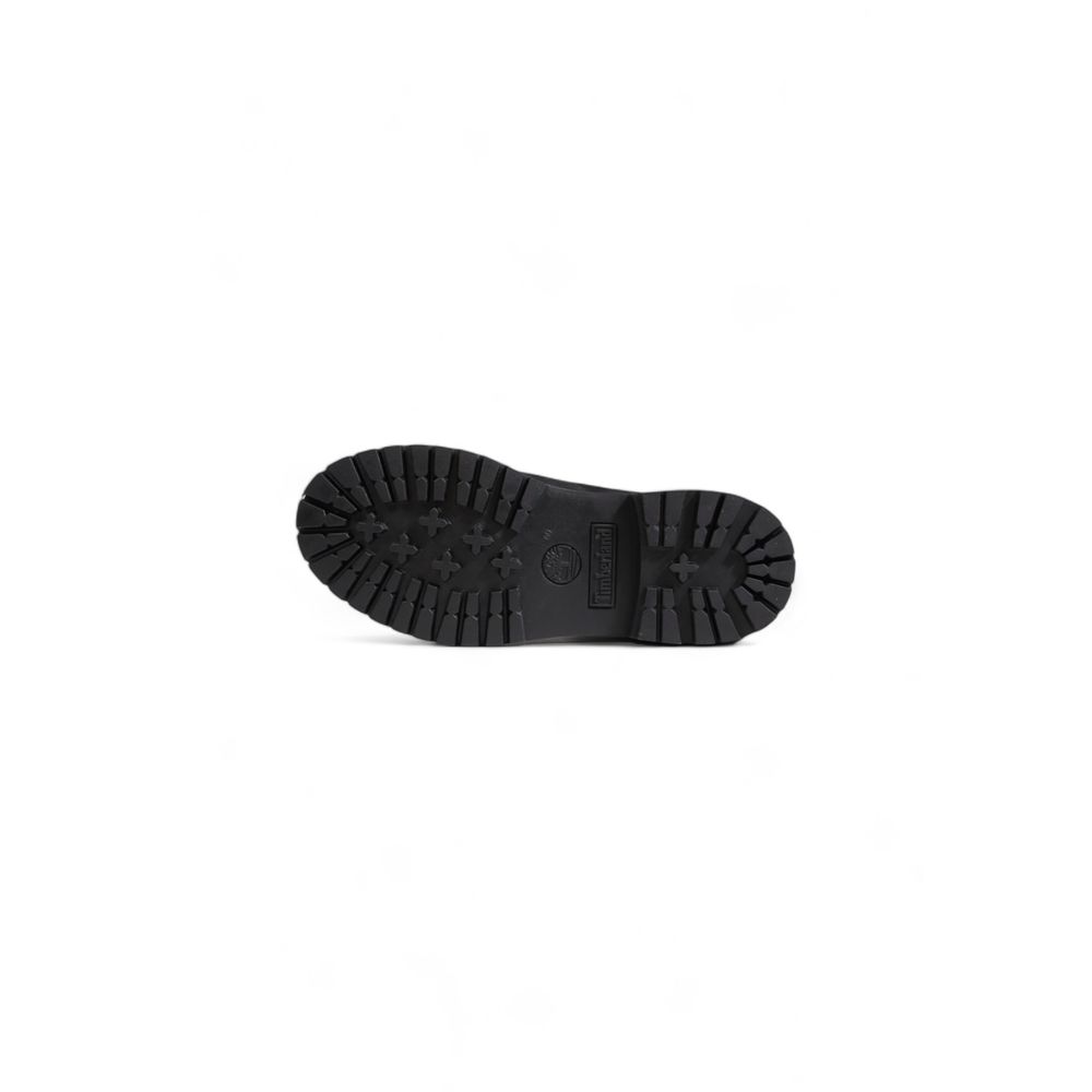 Timberland Black Recycled Leather Boot - Sustainable Style