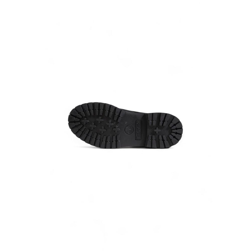 Timberland Black Recycled Leather Boot - Sustainable Style