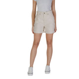 B.Young BYKATO BYKUMO Beige Cotton Shorts for Women