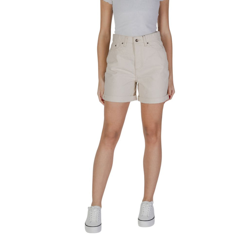B.Young BYKATO BYKUMO Shorts Beige en Coton pour Femmes