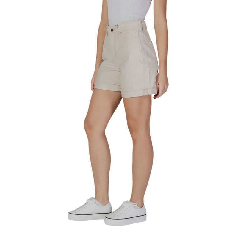 B.Young BYKATO BYKUMO Shorts Beige en Coton pour Femmes