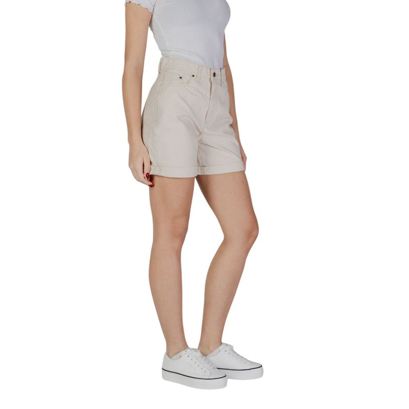 B.Young BYKATO BYKUMO Shorts Beige en Coton pour Femmes