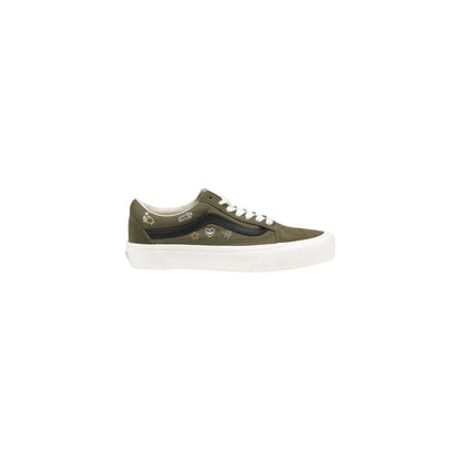 Vans groene leren sneaker
