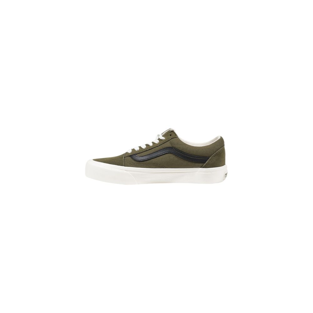 Vans groene leren sneaker
