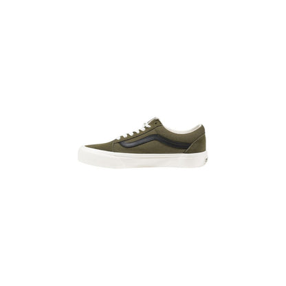 Vans groene leren sneaker