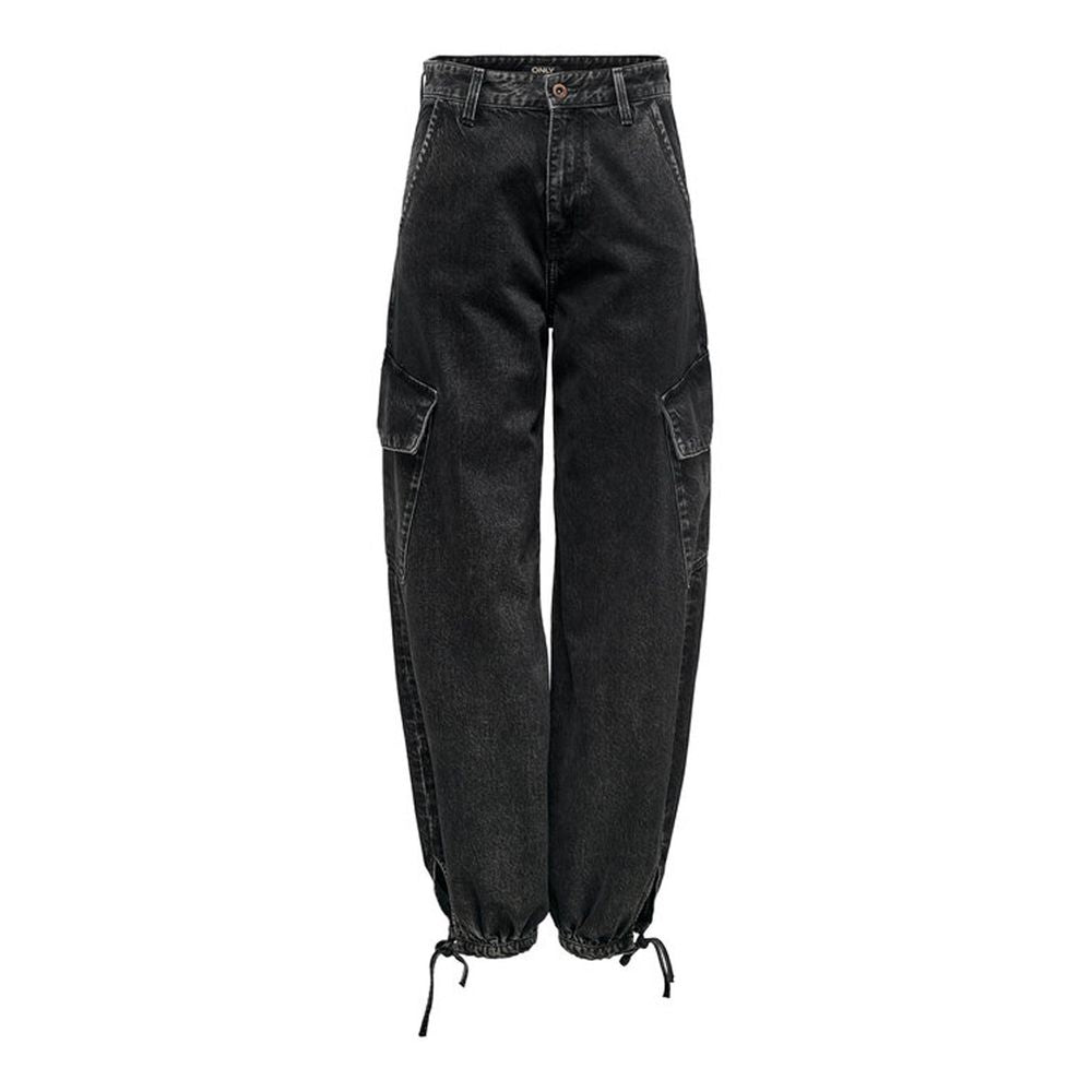Only Black Cotton Boyfriend Jean