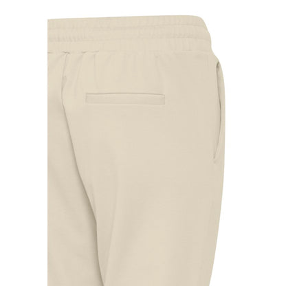Pantalon ICHI en polyester beige