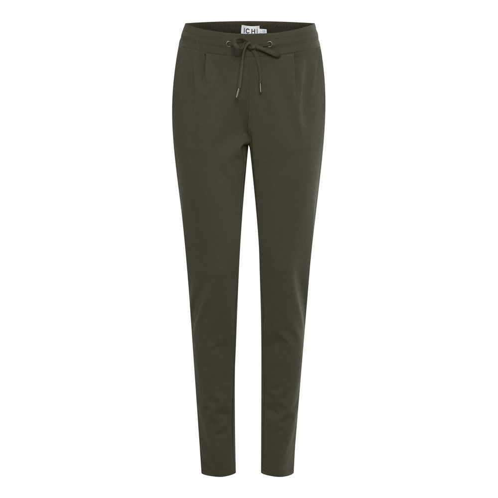 Pantalon en polyester vert ICHI