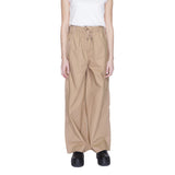 Pantalons Palazzo Blauer Beige en Coton - Modèle 24SBLDP01257