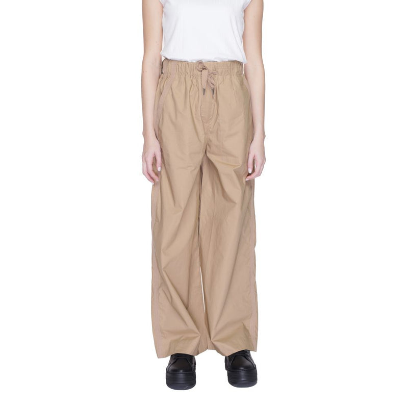 Pantalons Palazzo Blauer Beige en Coton - Modèle 24SBLDP01257