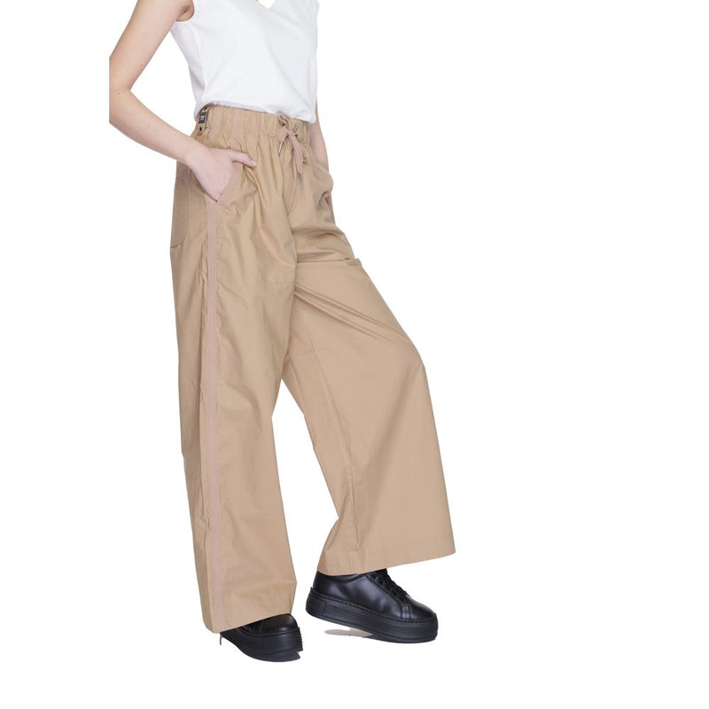 Pantalons Palazzo Blauer Beige en Coton - Modèle 24SBLDP01257
