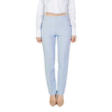 Sandro Ferrone Blue Polyester Pant - Model S18XBDSOPRANI
