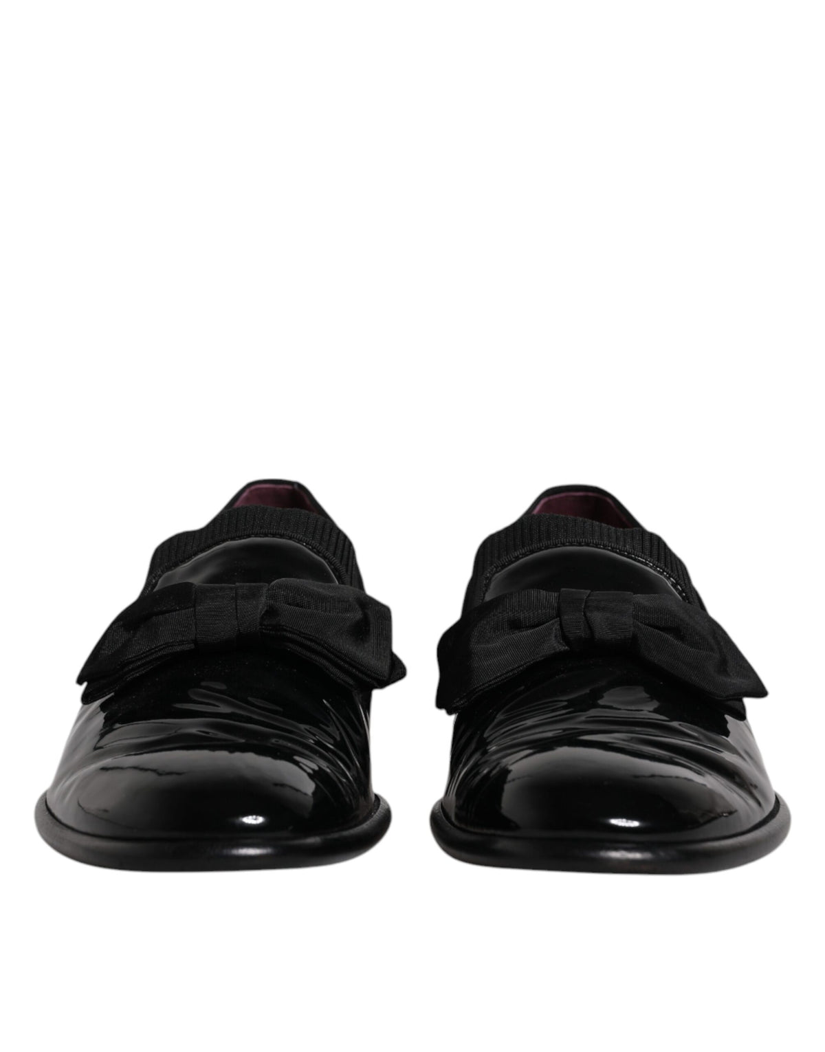 Dolce & Gabbana Black Leather Loafers for Men - Elegant Formal Shoes