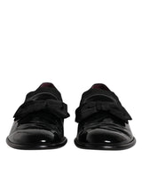 Dolce & Gabbana Black Leather Loafers for Men - Elegant Formal Shoes