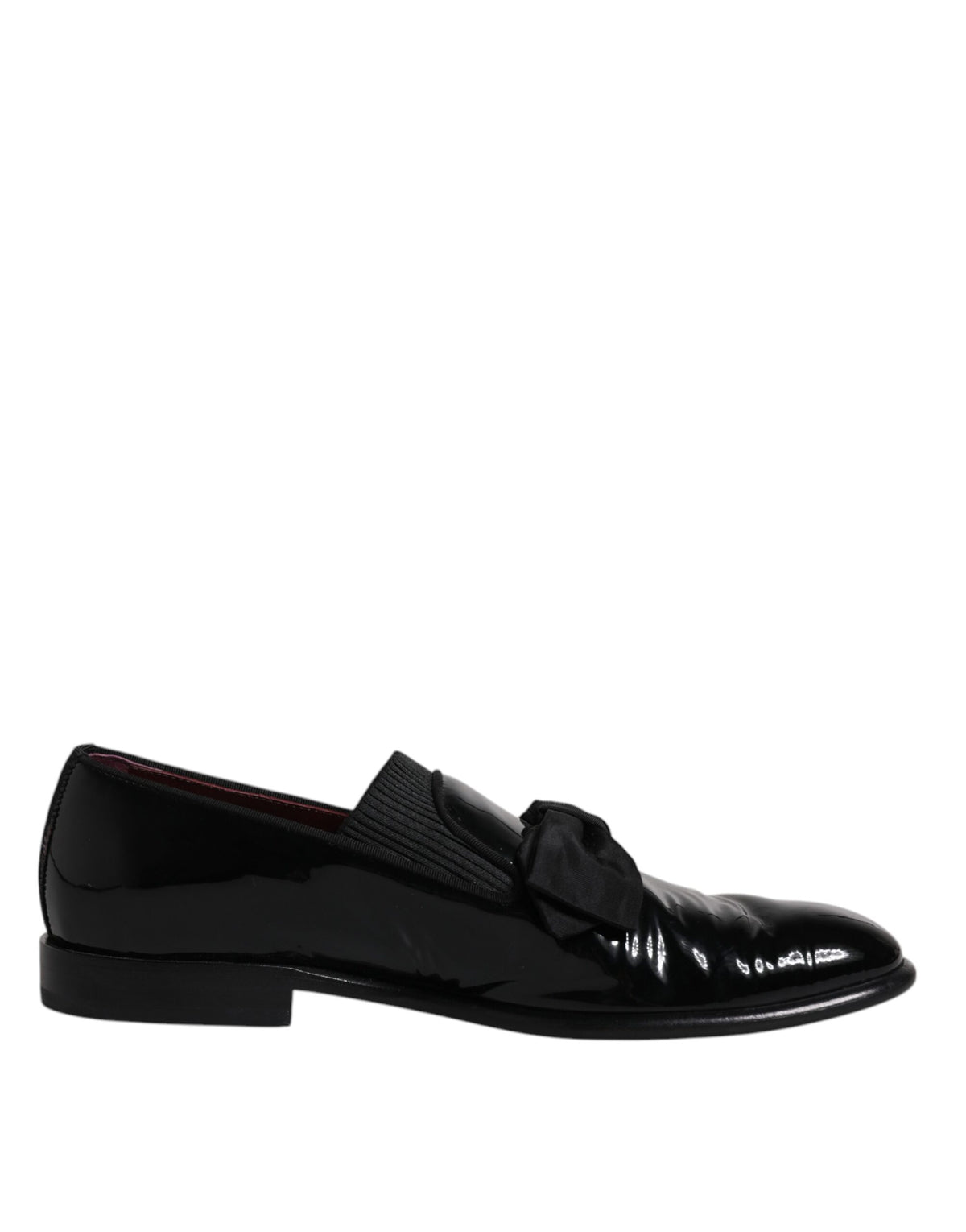 Dolce & Gabbana Black Leather Loafers for Men - Elegant Formal Shoes