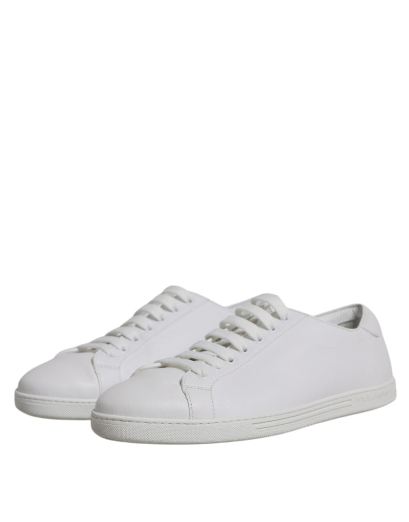 Dolce & Gabbana White Low Top Saint Tropez Sneakers for Men