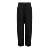 Only ONLCASHI CARGO WVN NOOS - Pantalon Cargo Noir