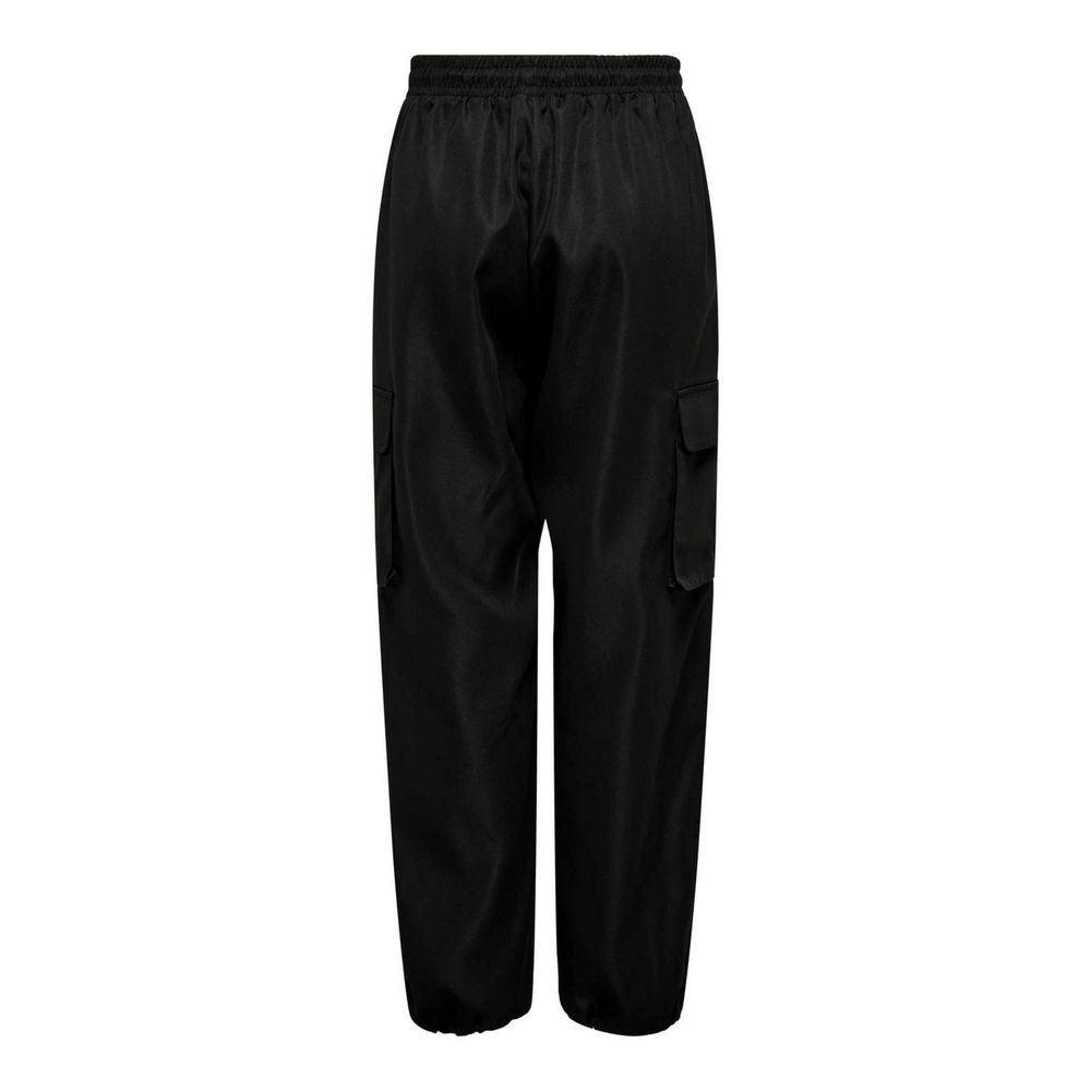 Only ONLCASHI CARGO WVN NOOS - Pantalon Cargo Noir