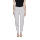 Street One Beige Cotton Pant - Élégantes Pantalons Femme
