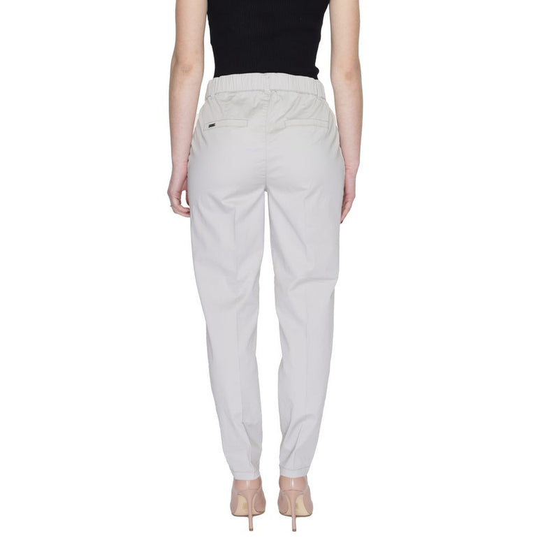 Street One Beige Cotton Pant - Stylish Women's Trousers