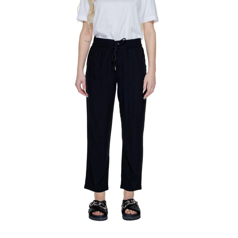 Street One Black Viscose Pant - Model 377201