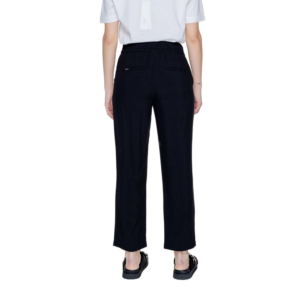 Street One Black Viscose Pant - Model 377201