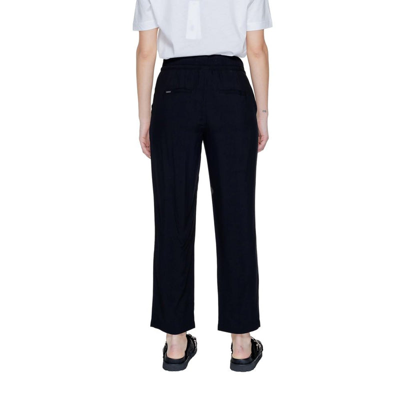Street One Black Viscose Pant - Model 377201