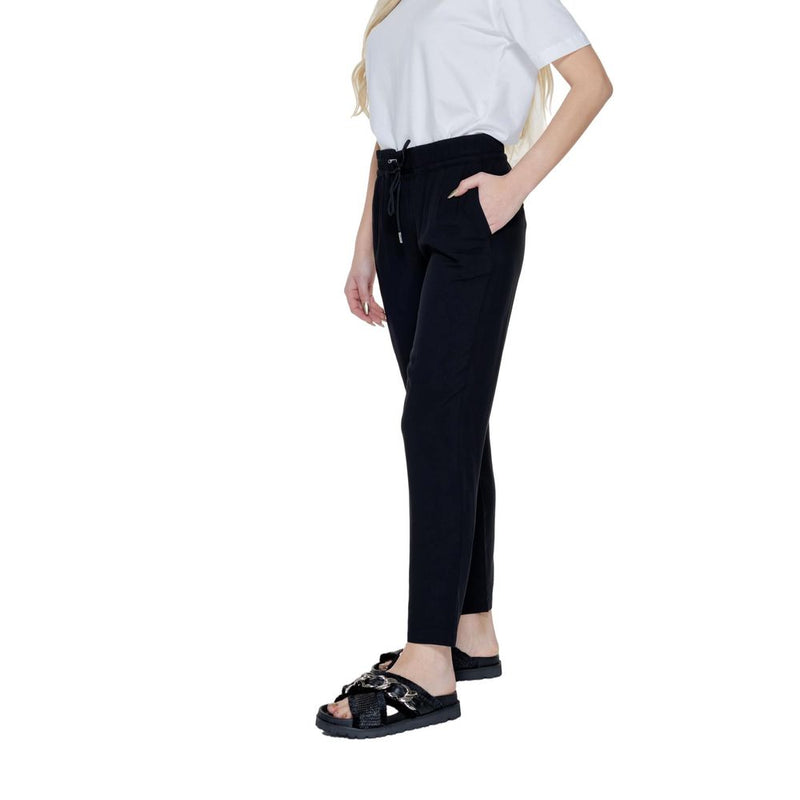 Street One Black Viscose Pant - Model 377201