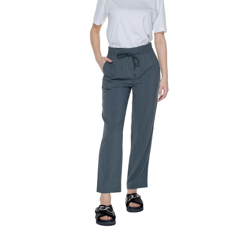 Street One Green Viscose Pant - Model 377201