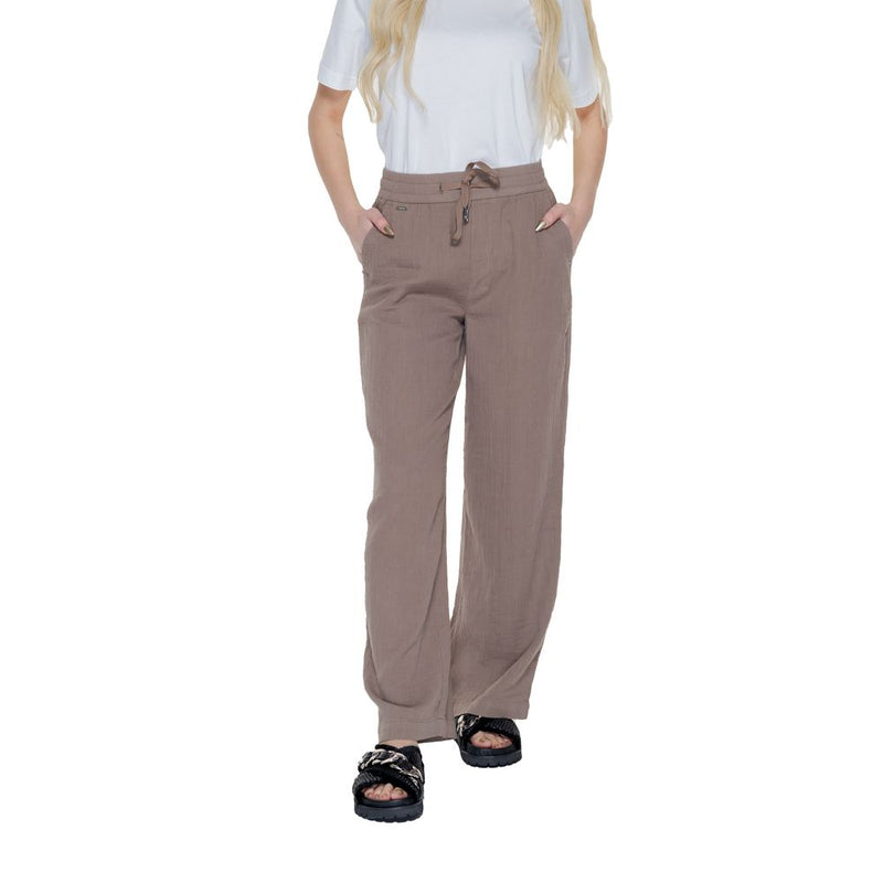 Street One Brown Cotton Pant - Model 377303