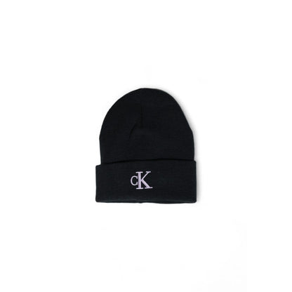 Calvin Klein Jeans Zwarte Gerecyclede Polyester Petten Baseballpet